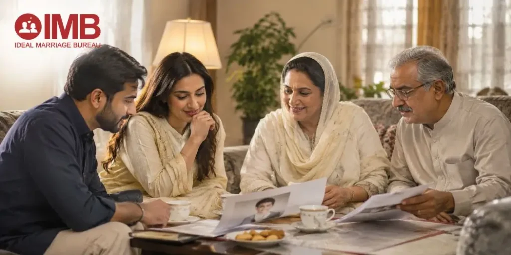 Family verification process for a safe rishta proposal