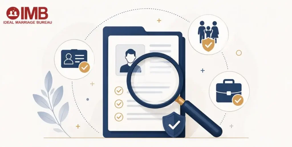 rishta-profile-verification-process Identity and background verification process before accepting a rishta proposal