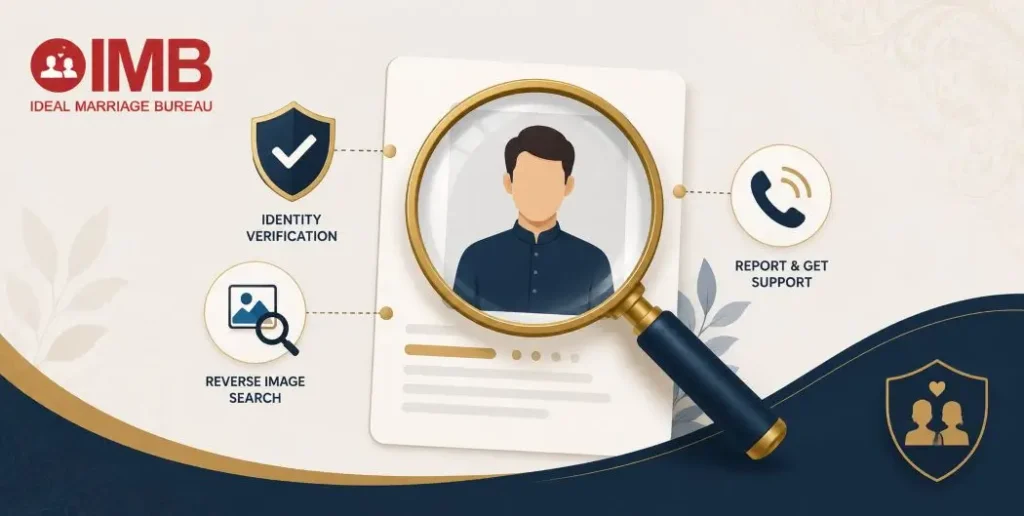 Steps to verify a rishta profile using reverse image search and identity checks